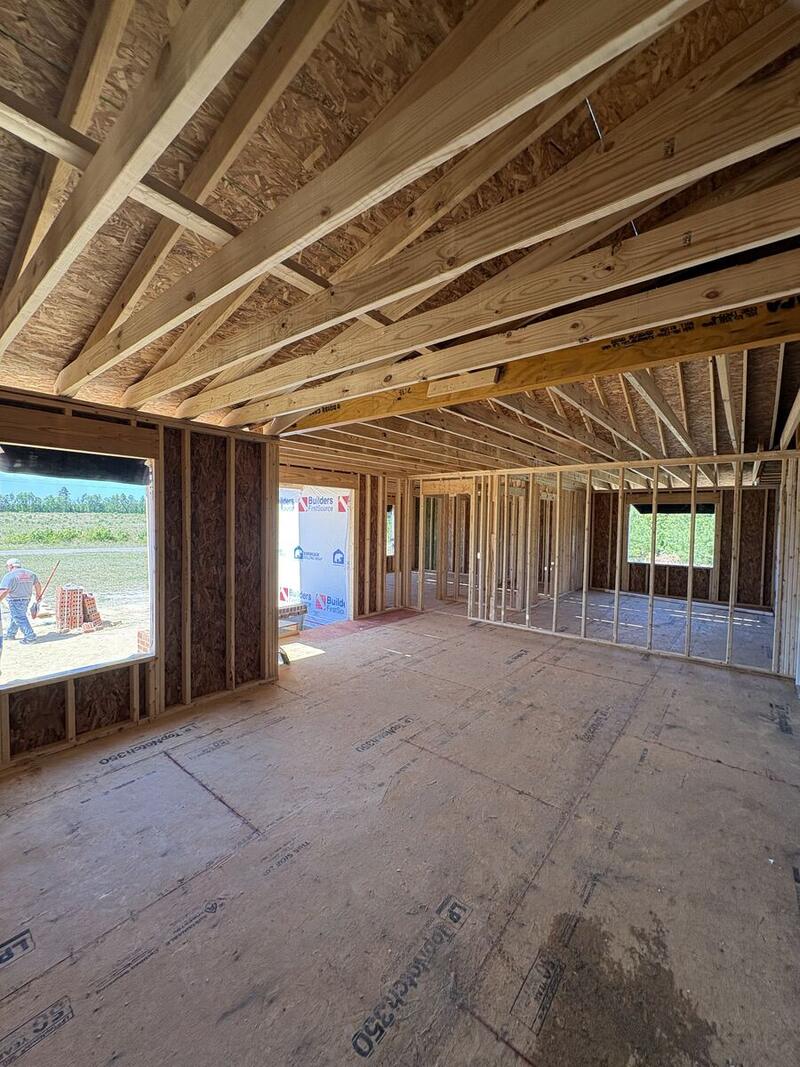 Custom Residential Addition — Interior Framing Detail — J. Severt Contracting